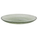 petite assiette verre bulles vert madam stoltz