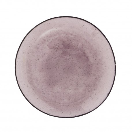petite assiette verre bulle mauve rose madam stoltz