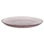 petite assiette verre bulle mauve rose madam stoltz