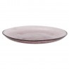 petite assiette verre bulle mauve rose madam stoltz