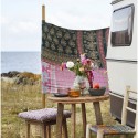 petite assiette verre bulle mauve rose madam stoltz
