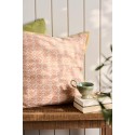 grande housse coussin decoratif motif orange liseret ib laursen