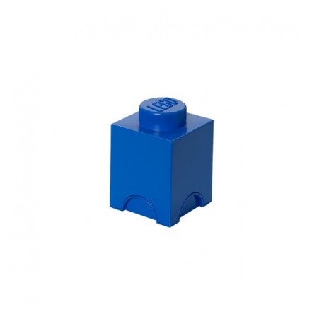 Boîte lego 1 plot bleu