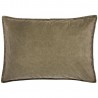 Grande housse de coussin velours IB Laursen vert
