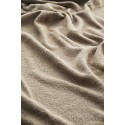 plaid coton recycle beige naturel marron madam stoltz