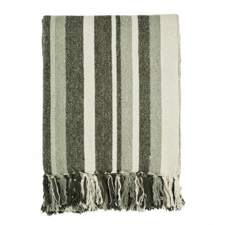 plaid raye vert coton recycle madams toltz