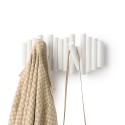 portemanteau mural bois blanc umbra picket