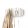 portemanteau mural bois blanc umbra picket