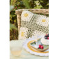 housse coussin crochet vert floral coton ib laursen housse coussin crochet vert floral coton ib laursen