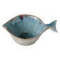 petit bol poisson bleu gres ib laursen