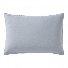 housse de coussin rectangulaire lin bleu clair pastel ib laursen