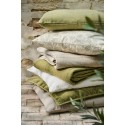 grande housse de coussin lin vert ib laursen