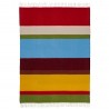 plaid laine agneau multicolore rayures klippan arty