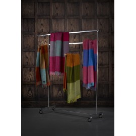 Plaid laine agneau carreaux Klippan Gotland Check