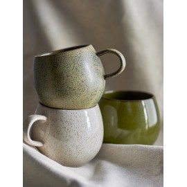 mug arrondi gres vert bloomingville addison set de 3
