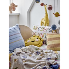 Plaid enfants coton recyclé avions Bloomingville Plane