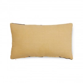 coussin de canape chic rayures jaune noir hk living striped