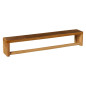 etagere murale etroite cuisine bois clair barre suspendue ib laursen etagere murale etroite cuisine bois clair barre suspendue ib laursen