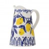 Carafe grès peint citrons Bloomingville MAXIMA