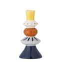 petit vase colore gres peint bloomingville kairi