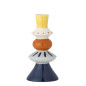 petit vase colore gres peint bloomingville kairi