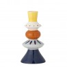 petit vase colore gres peint bloomingville kairi