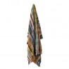 plaid coton recycle carreaux multicolore bloomingville elmy