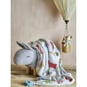 Plaid enfants coton recyclé Bloomingville Sweets