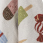 Plaid enfants coton recyclé Bloomingville SWEETS