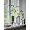 vase design ceramique blanc bleu rayures bloomingville mae