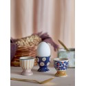coquetier gres peint a la main bleu bloomingville eviaya set de 3