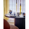 coquetier gres peint a la main bleu bloomingville eviaya set de 3