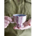 tasse artisanale irreguliere rose rayures bloomingville willa