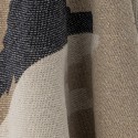 plaid contemporain coton recycle marron bloomingville maji