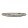 assiette artisanale gres naturel feuilles bloomingville jasper