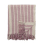 plaid rose clair coton recycle bloomingville monta