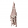 plaid rose clair coton recycle bloomingville monta