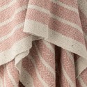 plaid rose clair coton recycle bloomingville monta