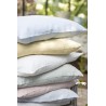housse de coussin lin blanc ecru creme ib laursen 50 x 50 cm