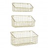 petite etagere murale grillagee laiton dore metal madam stoltz