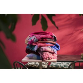 Plaid laine agneau carreaux Klippan Gotland Check