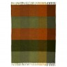 plaid laine agneau carreaux vert klippan gotland check