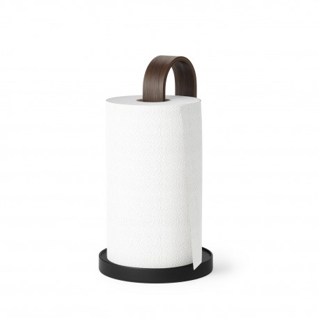 derouleur essuie tout sopalin design bois fonce umbra bellwood