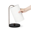 derouleur essuie tout sopalin design bois fonce umbra bellwood