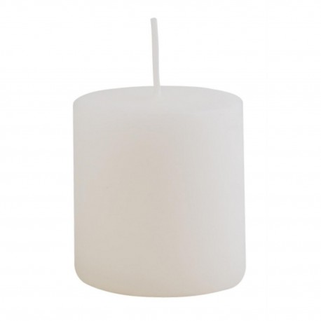 ib laursen bougie cylindre blanche 7 cm