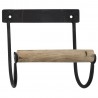Vintage Wand-Toilettenpapierhalter aus Metall und Holz von IB Laursen