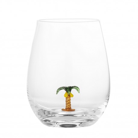 verre a eau palmier bloomingville misa