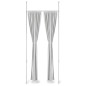 Tringle séparateur de pièce Umbra ANYWHERE Tringle séparateur de pièce Umbra ANYWHERE