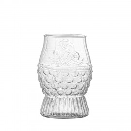 verre a eau forme design poisson bloomingville kadir