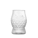 verre a eau forme design poisson bloomingville kadir
